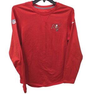 Nike NFL Tampa Bay Buccaneers Long Sleeve Thermal Shirt Mens Small Football‎